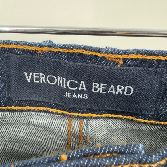 Veronica Beard Carson Ankle Flare High Rise Size 27 B1749 - Picture 4 of 6